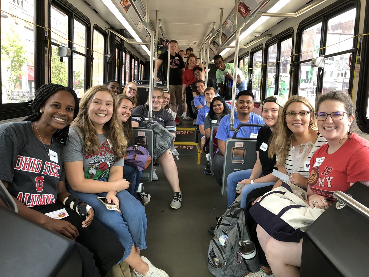 nicoleholman126's tweet photo. It was a great day @1400FoodLab! Thanks to @OhioState_TTM CABS for the ride! #bus13 #CollegeInCBUS https://t.co/72gdMl2hn9