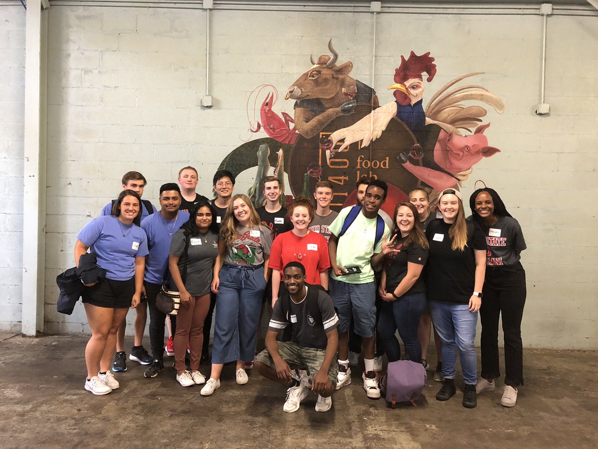 nicoleholman126's tweet photo. It was a great day @1400FoodLab! Thanks to @OhioState_TTM CABS for the ride! #bus13 #CollegeInCBUS https://t.co/72gdMl2hn9