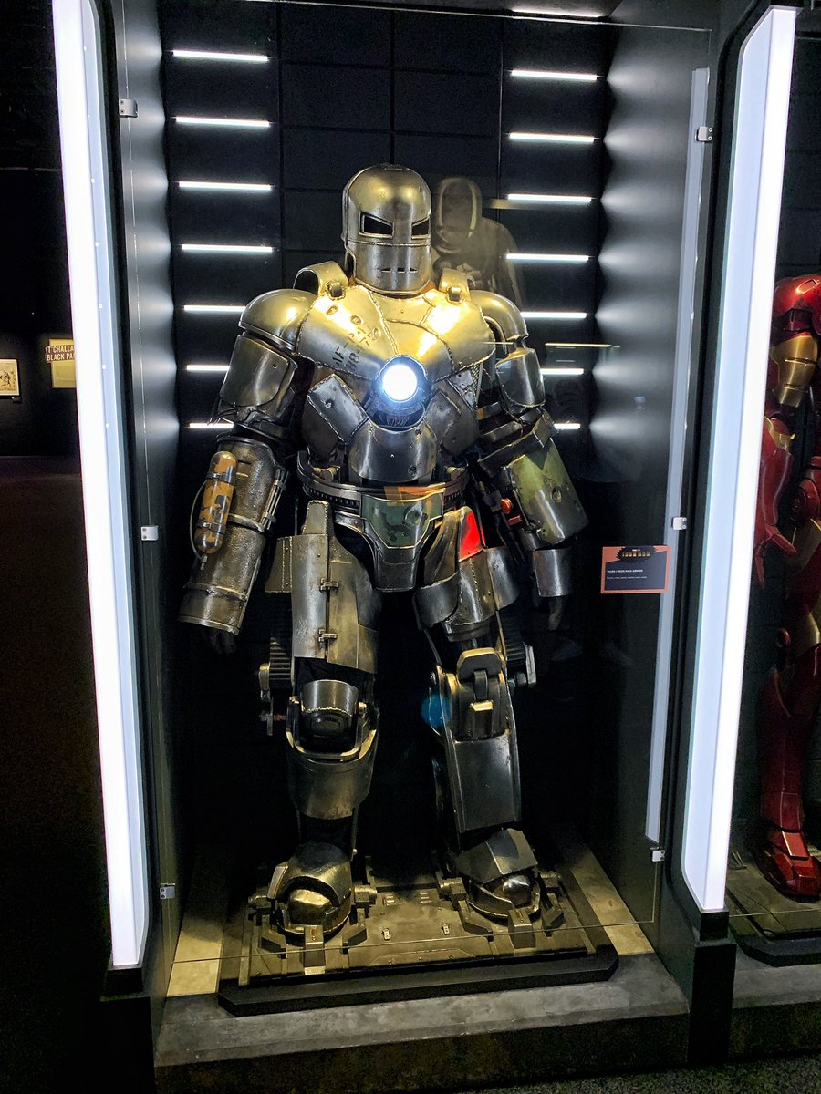 Colombianlove41's tweet photo. Some recent additions to the #hometheater #hallofarmor #lifesize #ironman #markI #mArkiii #markxli #markv #chestpiece #marvel #mcu #movieprops #ironman2 #ironman3 #AvengersInfinityWar https://t.co/JwYS3Diiw3