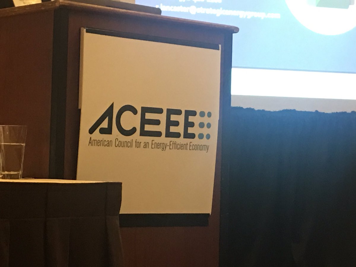ThomasWenning's tweet photo. Very excited to be speaking at the @ACEEEdc #summerstudy19 on the DOE’s @BetterBldgsDOE program and the #MEASUR software suite. There is an incredible crowd attending this year! #EnergyEfficiency #changetheworld https://t.co/v9YeJ9OmiU