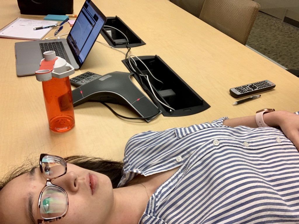 ggallynn's tweet photo. me, hour 3 of meeting https://t.co/9cYnuEC3zE