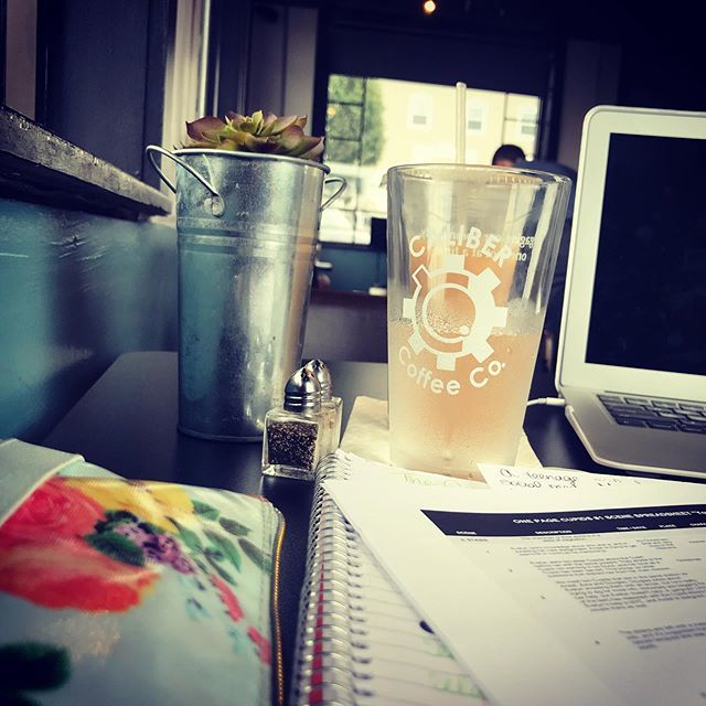 Kallieross's tweet photo. Anyone else having this kinda day?
1. I’m trying to get back to the #writing thing 🤗
2. I love @Calibercoffeeco 😍
3. Cupids are cool 👼
4. My computer screen is so dirty 🤢
4. Gargoyles Rock 🤣
5. Those are the cutest little salt &amp; pepper shakers 🧂
… https://t.co/okITDD3fXS https://t.co/NustgzP5hq