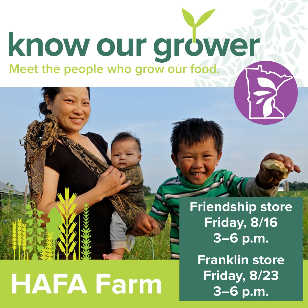 Seward Coop on Twitter meet the farmers who grow our food! You