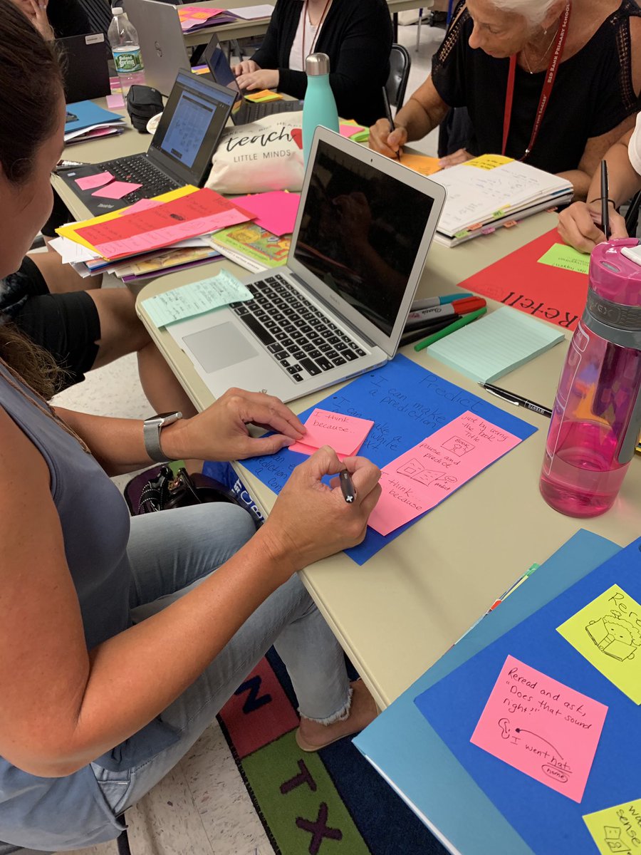 KateRBPS's tweet photo. 1st and 2nd grade teachers practiced reading conferences and made tools to support them in teaching comprehension skills. @rbpsEAGLES #rbbisbia https://t.co/OhoK6kHo2O