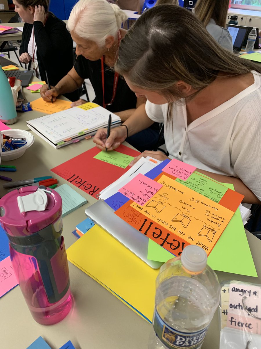 KateRBPS's tweet photo. 1st and 2nd grade teachers practiced reading conferences and made tools to support them in teaching comprehension skills. @rbpsEAGLES #rbbisbia https://t.co/OhoK6kHo2O