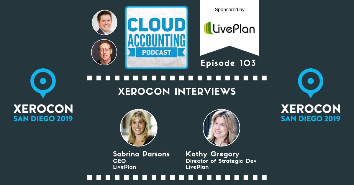 #CloudAccounting #Podcast 🎙 Episode 103 Sponsored by <a href="/liveplan/">LivePlan</a>
LISTEN 🎧 cloudacctpod.link/E103
#Xerocon Interview with <a href="/mommyceo/">Sabrina Parsons</a> and <a href="/KathyGregory1/">Kathy Gregory</a> of <a href="/liveplan/">LivePlan</a>
