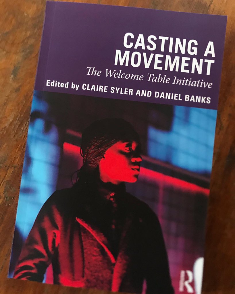 KriolaMama's tweet photo. Look what arrived! Proud 2 B in #CASTINGAMOVEMENT eds. Claire Syler & Daniel Banks on casting/access/representation. My chapter=case study of multilingual premiere of #theorphansea by @Csvich. #athe2019 @BlackTheatreAs1 @skidmorecollege @skidmoretheater #multilingualtheatre https://t.co/sLLt3ZP3gI