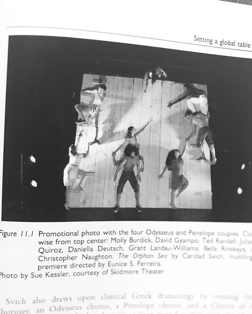 KriolaMama's tweet photo. Look what arrived! Proud 2 B in #CASTINGAMOVEMENT eds. Claire Syler & Daniel Banks on casting/access/representation. My chapter=case study of multilingual premiere of #theorphansea by @Csvich. #athe2019 @BlackTheatreAs1 @skidmorecollege @skidmoretheater #multilingualtheatre https://t.co/sLLt3ZP3gI