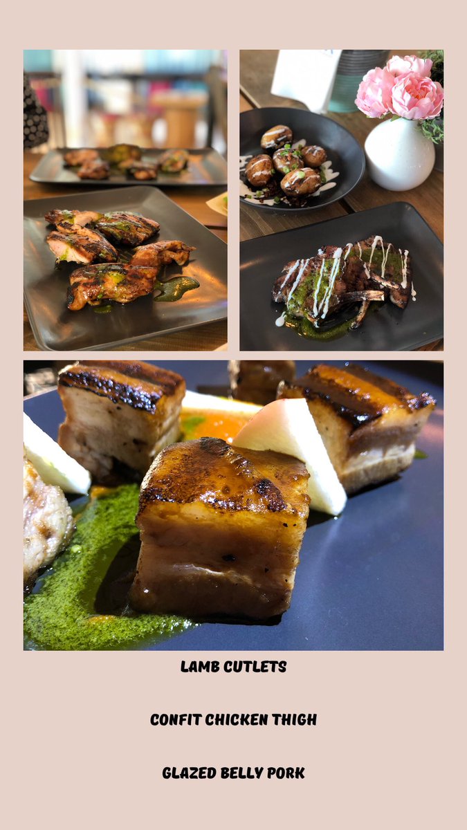 mfoodandtravel's tweet photo. @chef_laurence prepared food.. yes please! Delicious lamb cutlets, glazed pork belly, chocolate delice, smoked hassleback potatoes &amp; lots more were enjoyed @playa_day_club #PlayaRestaurant Blog post coming soon @PR_Gemini AD Invite #masterchefwinner #nottingham @VisitNottingham https://t.co/h0Zg0XloyO