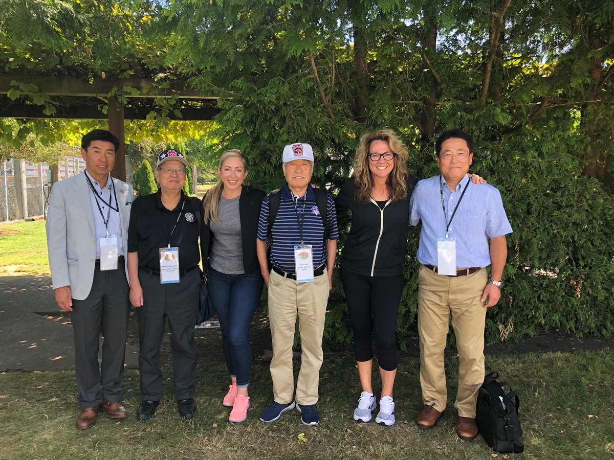 MicheleSmith32's tweet image. Great seeing our friends from Japan at the ⁦@LLSBWS⁩ to visit and check out the event. ⁦@LittleLeague⁩ World Series are always fun to check out in person! #GrowTheGame