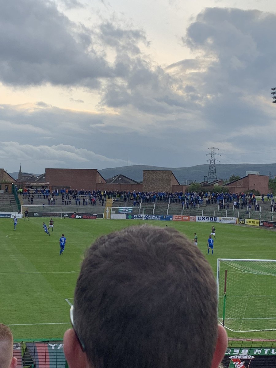 IrishGround's tweet photo. Last but not least, the foundation of any club. Great turn out for the first home match of the new era for Glentoran. Good to hear a Glentoran roar for the first time in ages. Good to see🙌🏻

And all due respect the great away support from @ColeraineFC for a Tuesday match👏🏼

9/9 https://t.co/u4UPLp7P7q