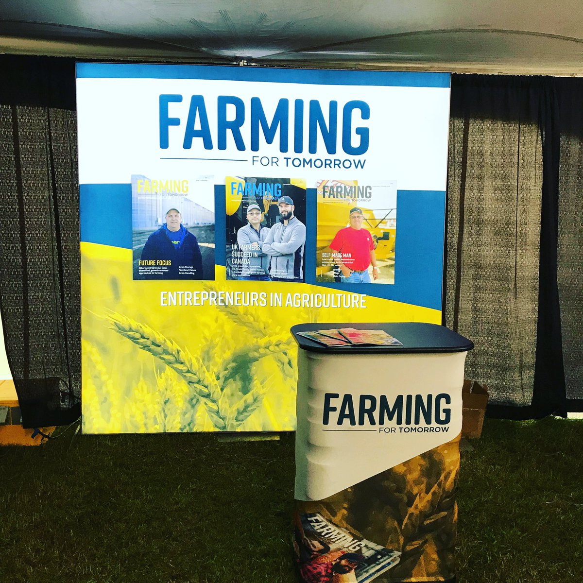 FFTMagazine's tweet photo. Come check out Farming For Tomorrow at #AgSmart. 

@AgSmartOlds 
#Farmingfortomorrow #entrepreneursinagriculture #farming #oldscollege #agriculture https://t.co/edryx6nPOL