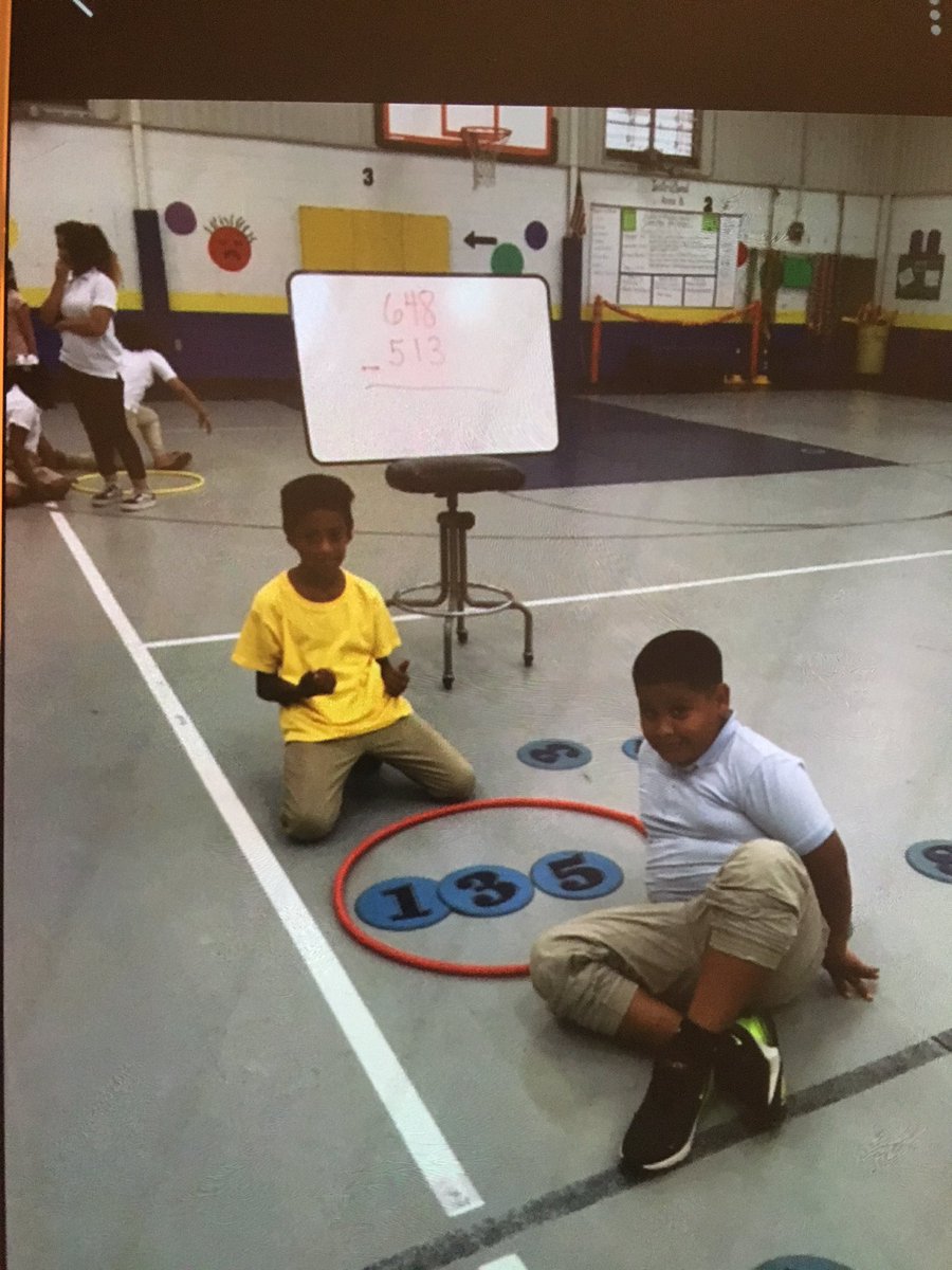 PrincipalDrH's tweet photo. Thank you to the Wildcat Health/PE coaches for incorporating math in their physical education lesson. ⚽️🏐🏀🏈⛳️➕✖️➗Teach them and they will learn....#skarszinski #paden @DeKalbSchools @RegionISupDCSD @reginasblanton #letsgo2019 🐾 https://t.co/IglOPn32SB