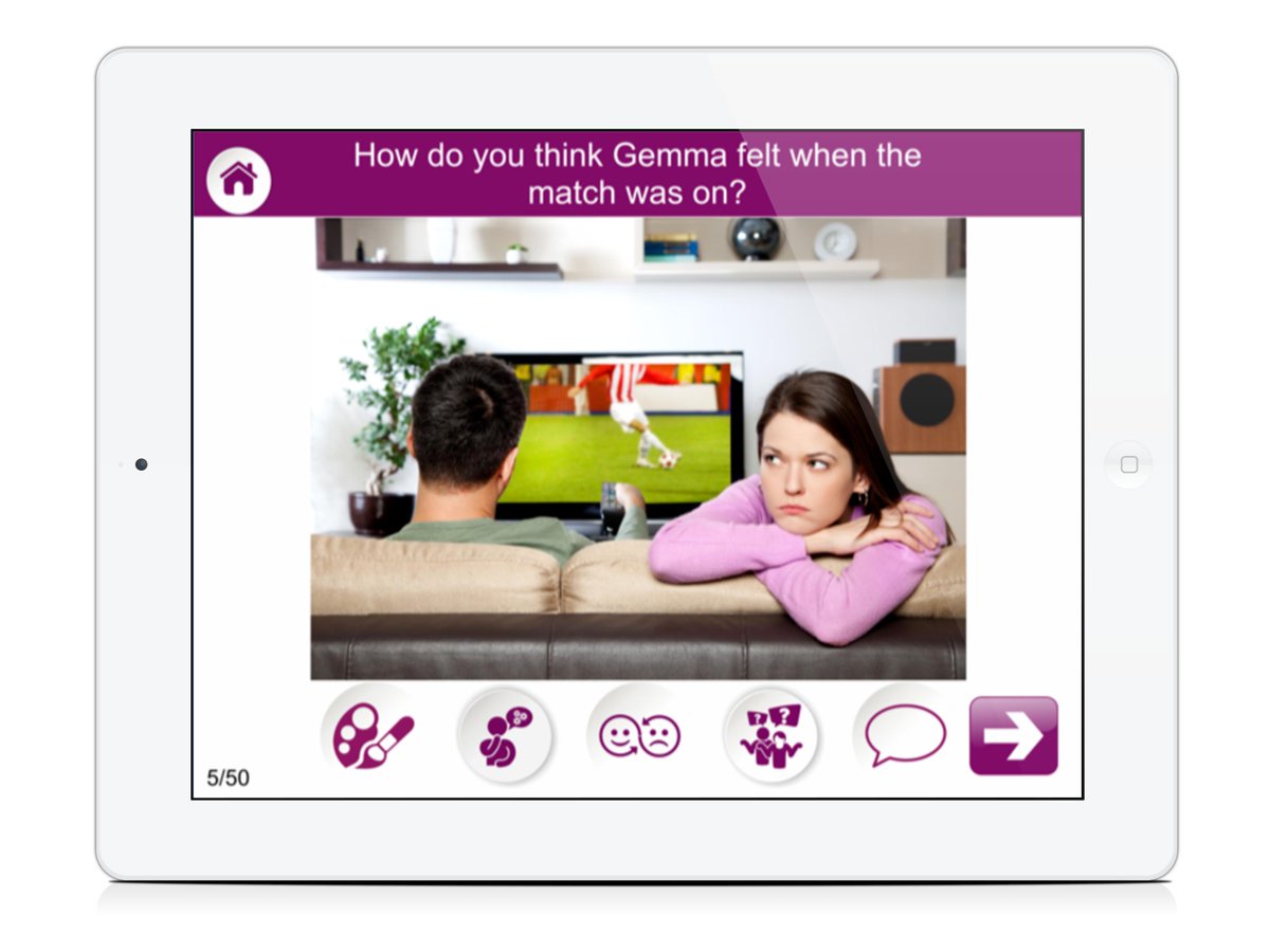 AptusSLT's tweet photo. #slpeeps #slpapps Did you know that Empathy Pics works on emotion recognition & the ability to make comments that show empathy? https://t.co/oeIk0Ss5nM #TBI #Autism https://t.co/HhBHToJxkT