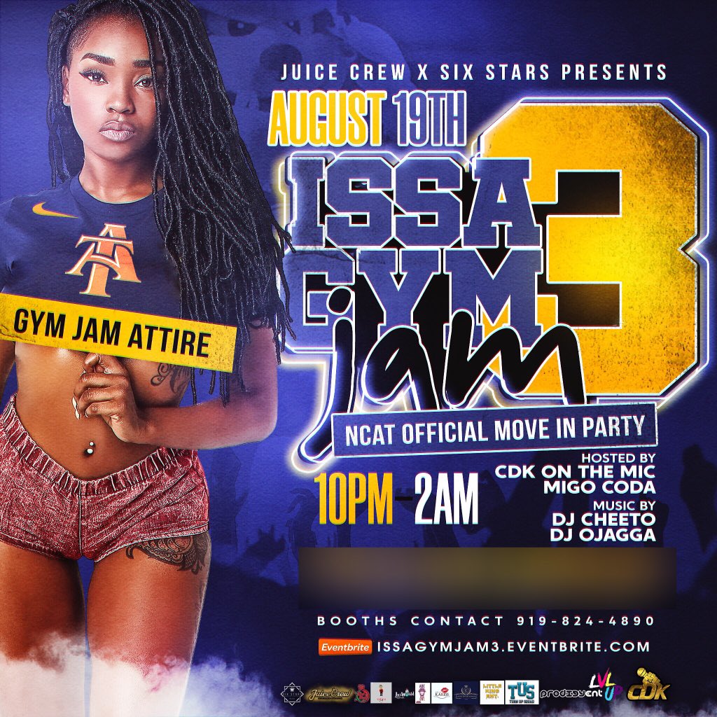 CcRenae16's tweet photo. ‼️GET READYYY‼️

#TUS IS PRESENTING THE LITTEST PARTIES OF  #CollegeXperience2019 

3️⃣ More days til welcome week begins

GO CRAZY GO STUPID AND LETS TURN TF UUUUPP🤪‼️

#Project23
#PrettyButSteelNasty
#IssaGymJam
#freak2000s

If you haven't, SECURE YOUR TICKETS and BE THERE‼️ https://t.co/KjZaK5YeLY