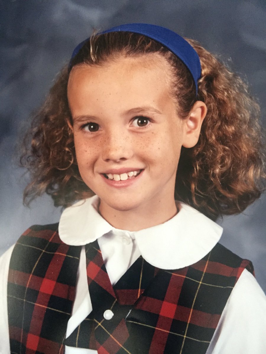 SaraColyer's tweet photo. Happy #FirstDayofSchool Eve, y’all! Sharing these gems now so we can all fully appreciate 4 of my 30 #awkwardstage years. https://t.co/PnPiGVlbXE