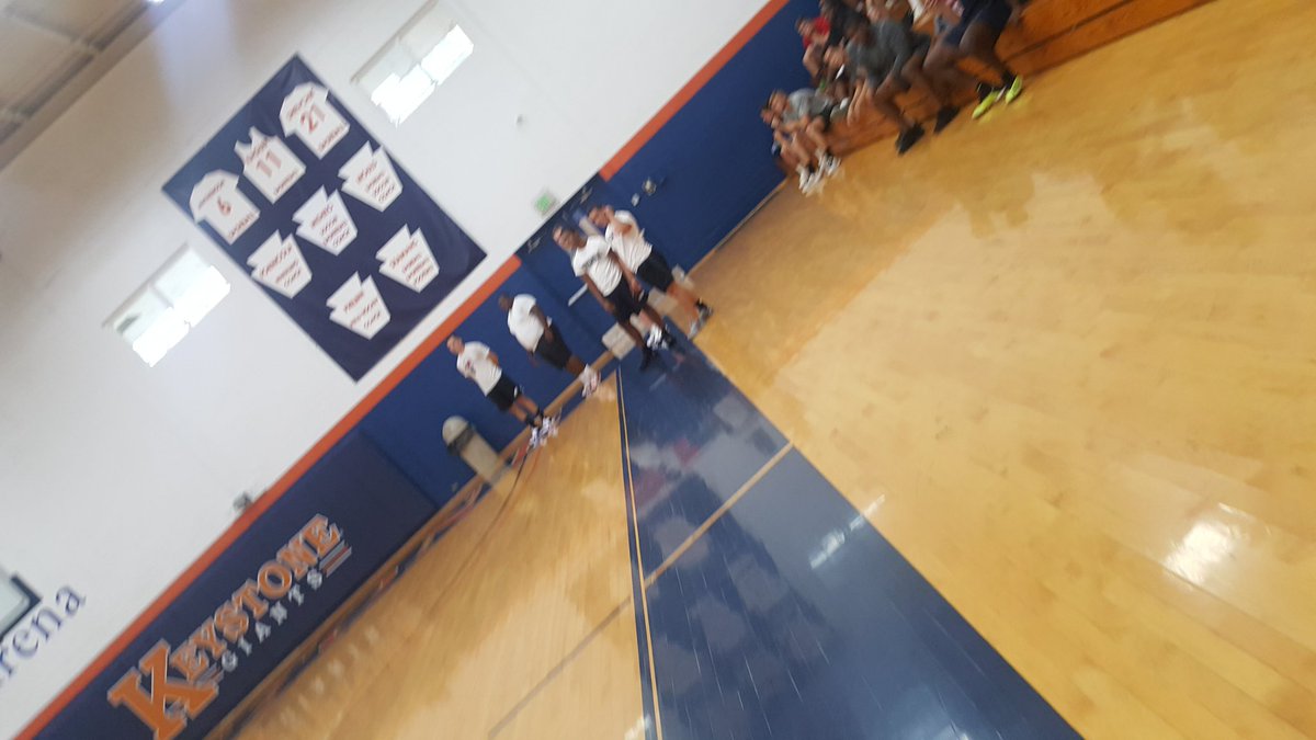 KeystoneFTBL's tweet photo. Team dodgeball tournament to kick off camp.
If you can dodge a wrench you can dodge a ball
#TeamBonding #AwakeTheGiants https://t.co/7MVAcwprBQ