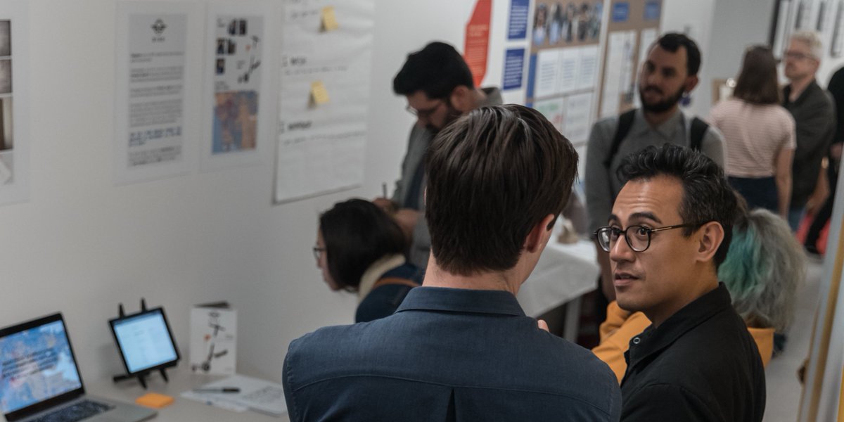 smcixd's tweet photo. Strolling down memory lane... SMC's first-ever Bachelor Degree program #smcixd had its first-ever WIP Night. Thank you local industry #siliconbeach for your generous feedback! #design #designcommunity #technology #ixd #smc #SantaMonicaCollege https://t.co/yVSJGo63Kj