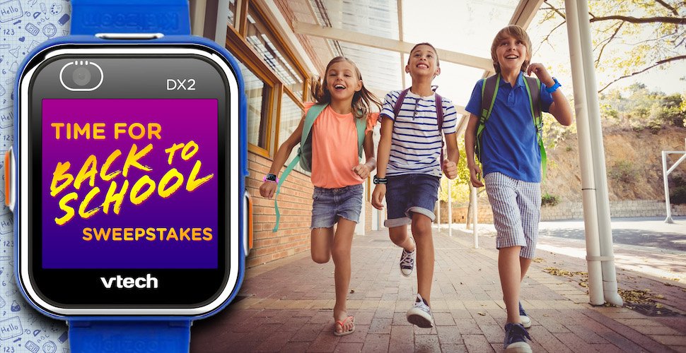 vtechtoys's tweet photo. The kids are going back to school - so send 'em back in style. ⌚️💙⌚️💙⌚️ Enter to win one of five Smartwatch DX2s in our Time For Back To School Sweepstakes! https://t.co/vEBY03wMnb 

 Good luck, everyone!

#VTechToys #BackToSchool #SmartwatchDX2 #Kidizoom #BackToSchoolStyle https://t.co/2YFKWozhjJ