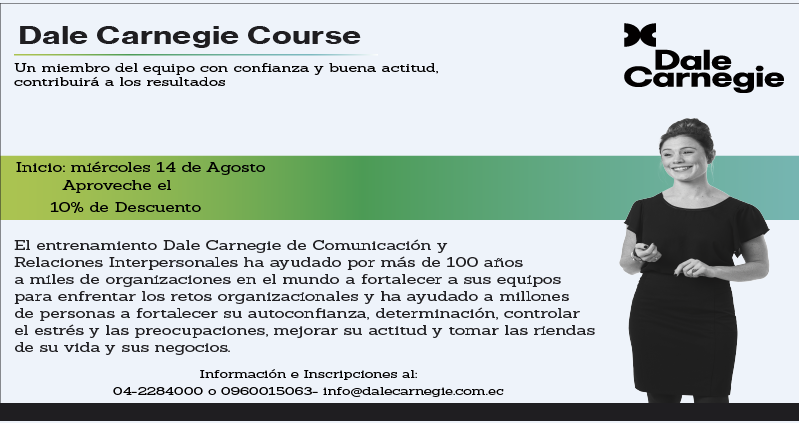 Industriasgye's tweet photo. Un miembro del equipo con confianza y buena actitud, contribuirá a los resultados. info@dalecarnegie.com.ec https://t.co/sX6IzRTdbG