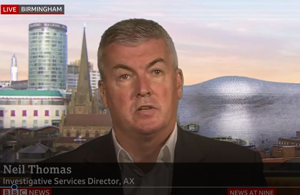 MrNeilThomas's tweet photo. Vehicle protection experts @AXProtect - part of @axuk_ were invited by BBC News to comment on a recent @whatcar report concerning the increase in #carcrime & how easy it is to steal modern cars- https://t.co/qGloMTJo0m #keepingdriversdriving https://t.co/trVcR1zCYb
