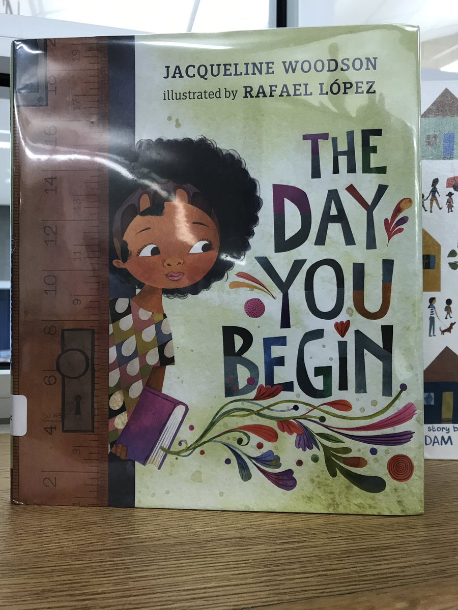 CRElibrary's tweet photo. Perfect books for the first week of school! ❤️💕❤️💕 #CREleads #LISDlib https://t.co/5V406w9wSx