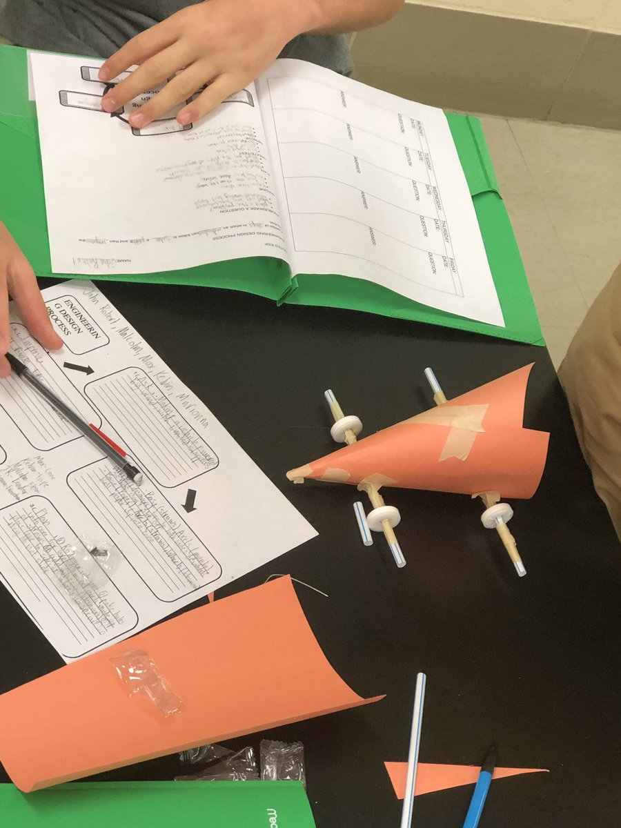 AmsCalloway's tweet photo. Puff mobiles to drive home engineering design. Wind powered vehicles created using straws, paper, tape and life savers. Students have figured out failure is ok as long as we keep trying. #tweetcher @StarkvilleSD #STEM https://t.co/tLnRh7EejY