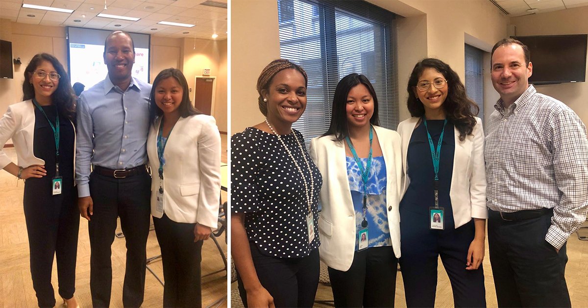 MerckIMInspired's tweet photo. Last week, GWES interns Carolina Isabel Serrano Martinez & Isabelle Rivera did a fantastic job summarizing their contributions to Merck & the key lessons they learned during their summer internship. Congrats on a successful program, ladies! #AtMerckImInspired #MerckInterns2019 https://t.co/K60y6qHM7a