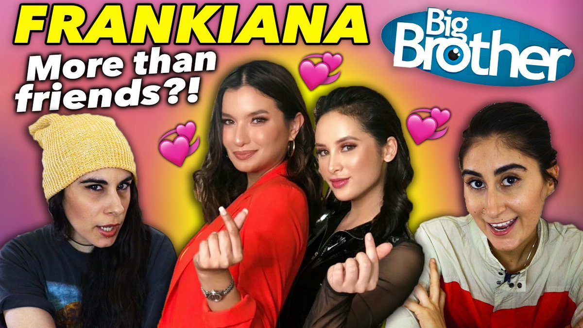 CaliforniaLuv84's tweet photo. Franki and Diana aka Frankiana, are two girls from Big Brother who grew very close in the house. But how close?? 🤭 Watch our video 'The Frankiana Story' and judge for yourselves!

https://t.co/wQst2gDNwp https://t.co/LvMAXVZakf