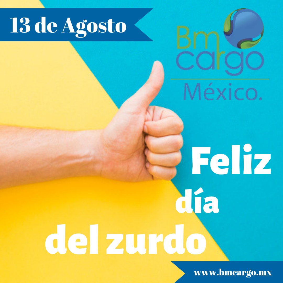 BMCargoMex's tweet photo. #FelizMartes Celebra tu “derecho” de ser Zurdo 🙋🙋‍♂️
Hoy 13 de agosto celebramos el día internacional del #zurdo. ✋
#DiaInternacionalDelZurdo https://t.co/BbvZ5M7Dud