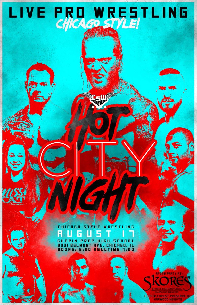 ChiStyleW's tweet photo. Saturday @7pm #afterparty @ #skores in #Harwoodheights @ show @ #guerinprep #rivergrove #elmwoodpark https://t.co/hdX1Wqfkqg