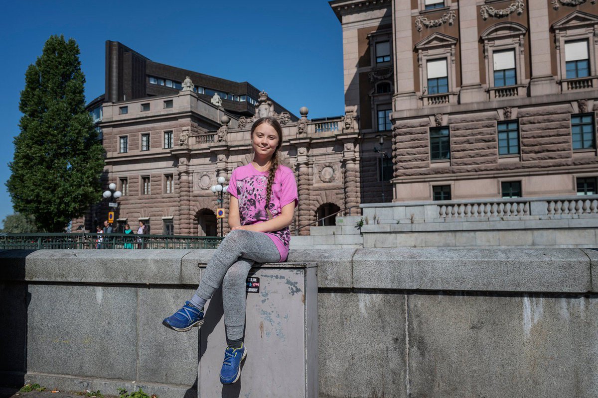 Um ano após lançar greve escolar pelo clima, Greta Thunberg diz que mensagem está sendo mais aceita https://glo.bo/2N1UnBJ #G1