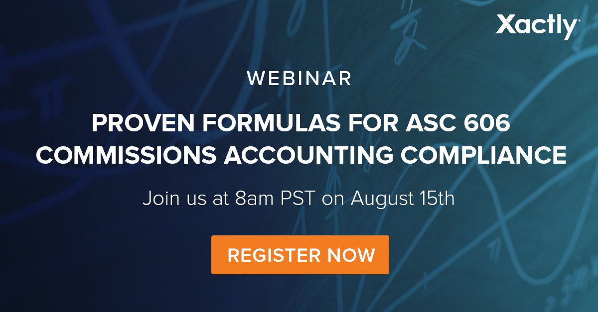 rapid7's tweet photo. RT @Xactly: How do @SPS_Commerce and @rapid7 automate the commission accounting process and achieve compliance under ASC 606? Join our webinar at 8am PST on August 15th to find out. https://t.co/lbE9HnYjxU #sales #XactlyCorp https://t.co/lkPMudBZFJ