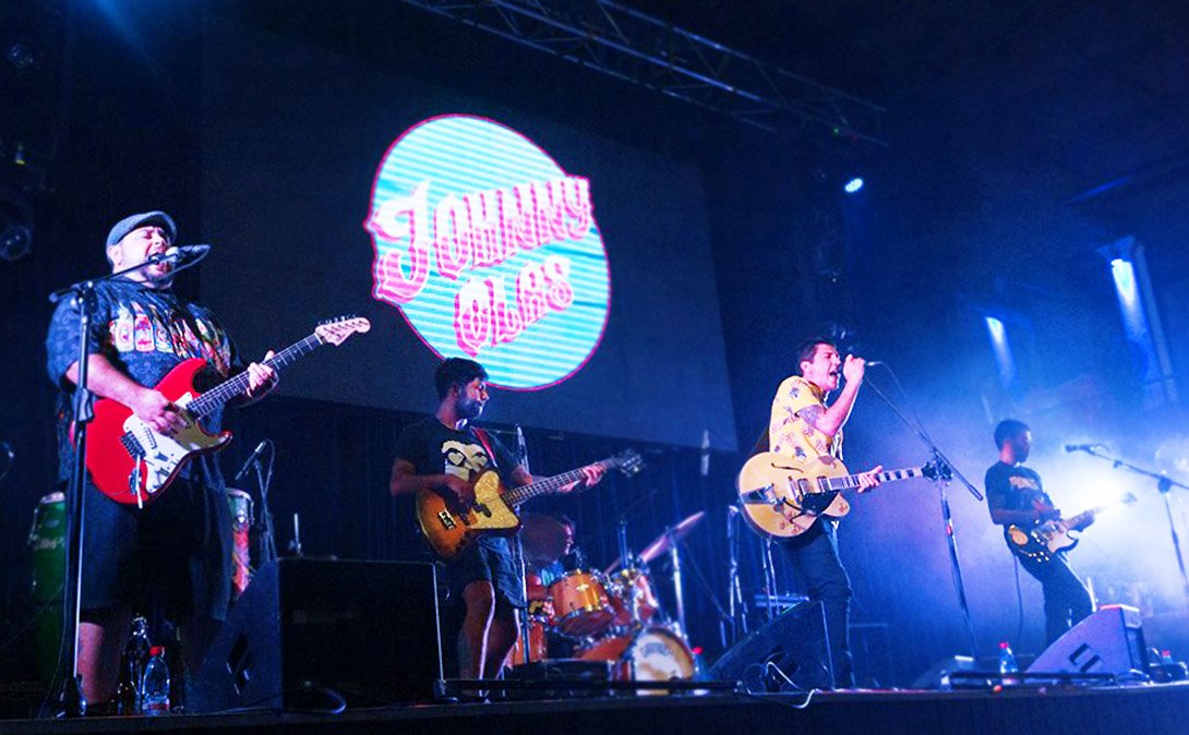 fotorockchile's tweet photo. Este miércoles, Johnny Olas presenta en vivo su nuevo EP "Baila Calavera" en @elclubchocolate 🔥. 
Detalles >> https://t.co/E9DqMU3DzS https://t.co/sPmZ7y8EGJ