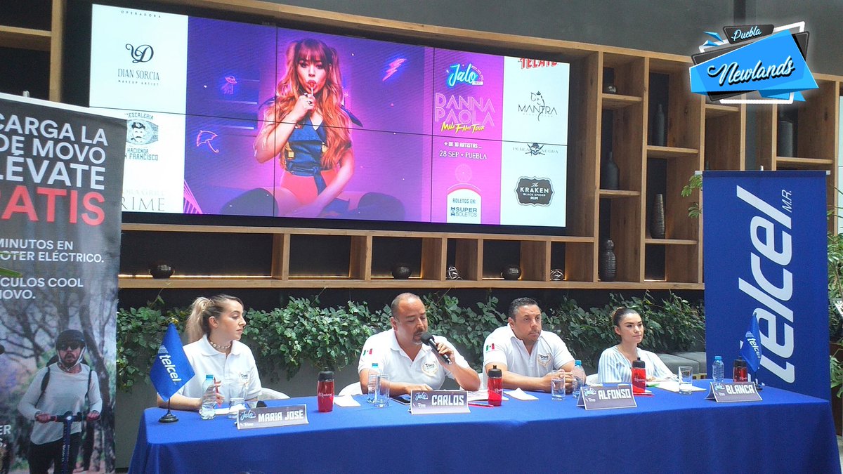 NewlandsPuebla's tweet photo. Hoy en Rueda de Prensa presentaron todos los detalles de lo que será el #JaloFets este próximo 28 de septiembre en #Puebla https://t.co/ulEt3Azp8T