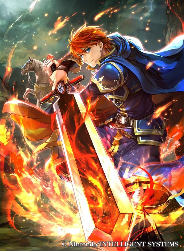 Since the beginning, I've always liked Eliwood. He was just looking for his dad before getting pulled into something much larger that he wasn't prepared for. But despite his struggles, he nevertheless steels himself to be a hero with his friends at his side. Eliwood's a great guy