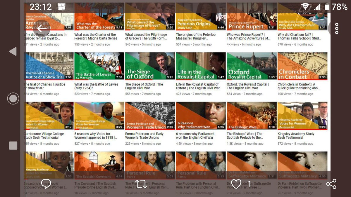 Some of the resources made by the History Department at Royal Holloway all open access