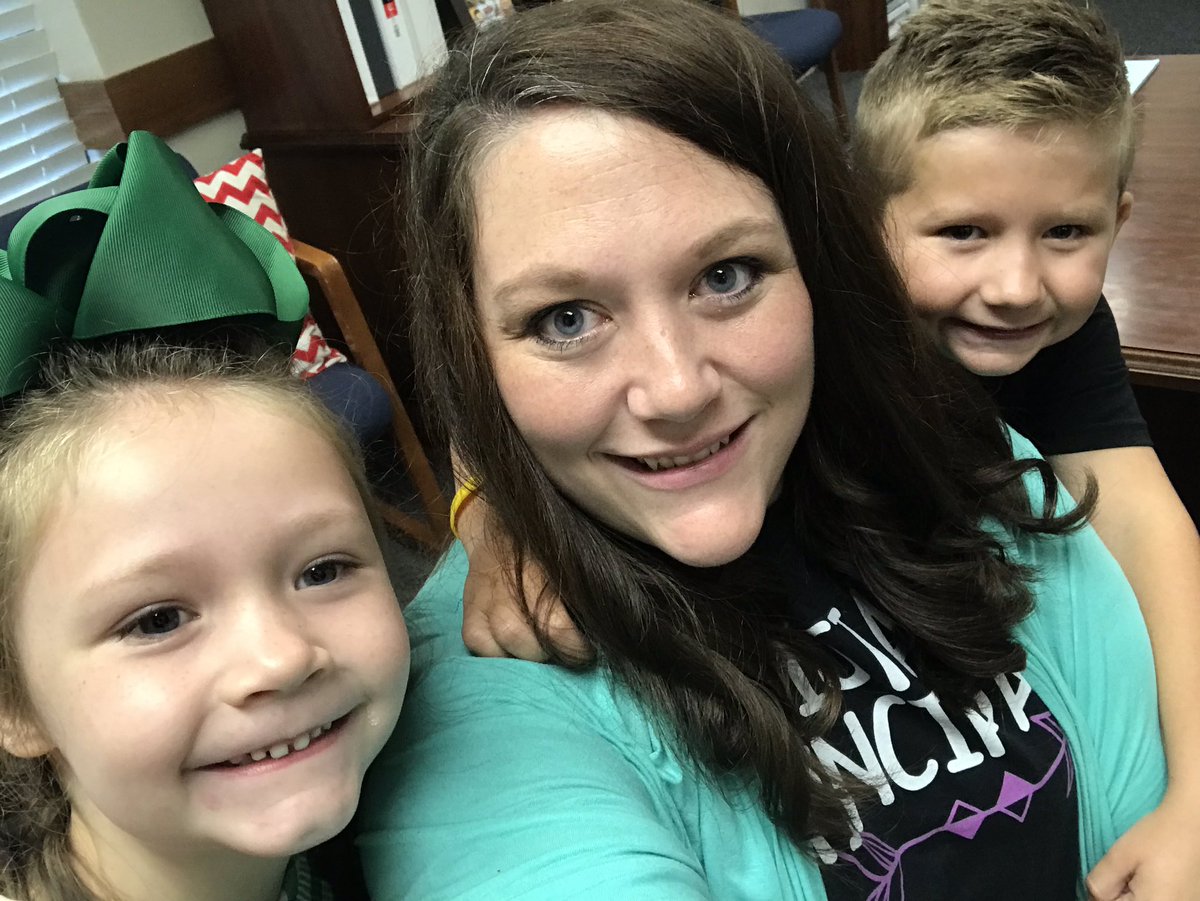 lbsmith1204's tweet photo. Today was the #bestfirstdayever for lots of reasons but number one has to be having these two in the building with me! https://t.co/PadRGdRu1v