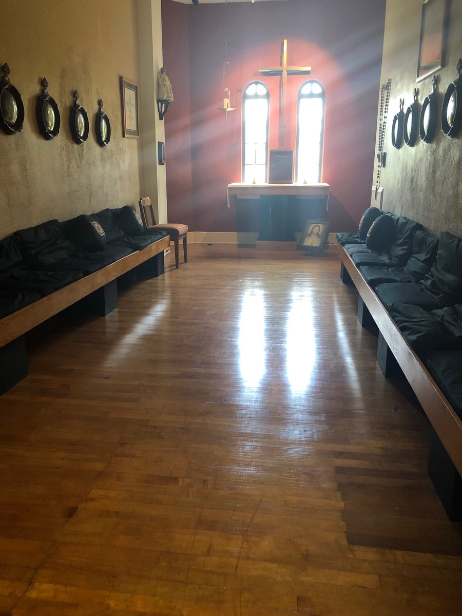 stjcspanthers's tweet photo. As we all prepare for the new school year to begin tomorrow, may we find peace, inspiration, and vigor in the love and stewardship of Jesus Christ. What a blessing it is to have a chapel on campus where a quiet moment with Jesus is available daily. https://t.co/mI2w9ByJ4C