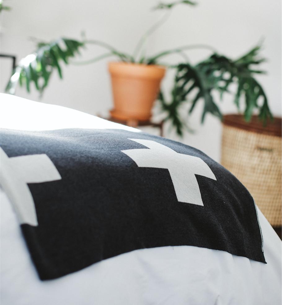 Our Cross Throw is perfect to #snuggle up under or as a #beautiful throw at the end of the #bed. Regardless of how you use it, you'll love it.