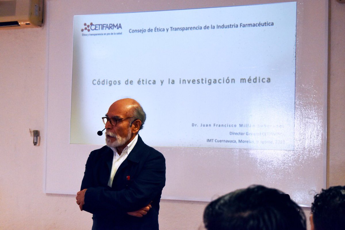ceiimt's tweet photo. Comprometidos con el crecimiento de la investigación médica con valor, se llevó a cabo la reunión académica denominada, Códigos de Etica y la Investigacion Médica impartida por el Dr. Juan Francisco Millán Soberanes. https://t.co/50fTR6Sm12