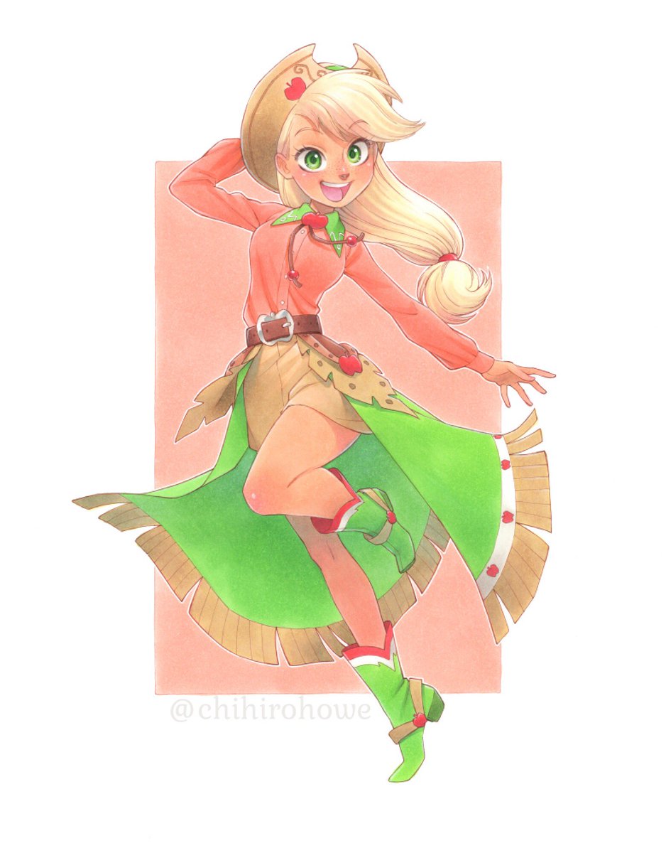 ChihiroHowe's tweet photo. Apple Jack :)
The rest will follow soon!

マイリトルポニーのアップルジャック擬人化。
あと5人続きます。

#コピック #mlp  #マイリトルポニー #copic https://t.co/Q6DXObN8MB