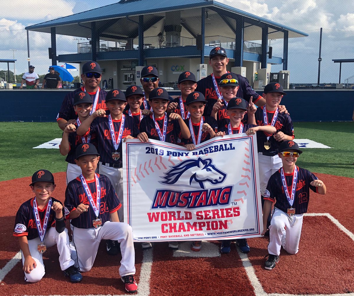 PlacentiaPony's tweet photo. Congrats to the PPB Outlaws! 2019 10U World Series Champs! The Pride and Tradition rolls on! https://t.co/XD4MrYQrbq