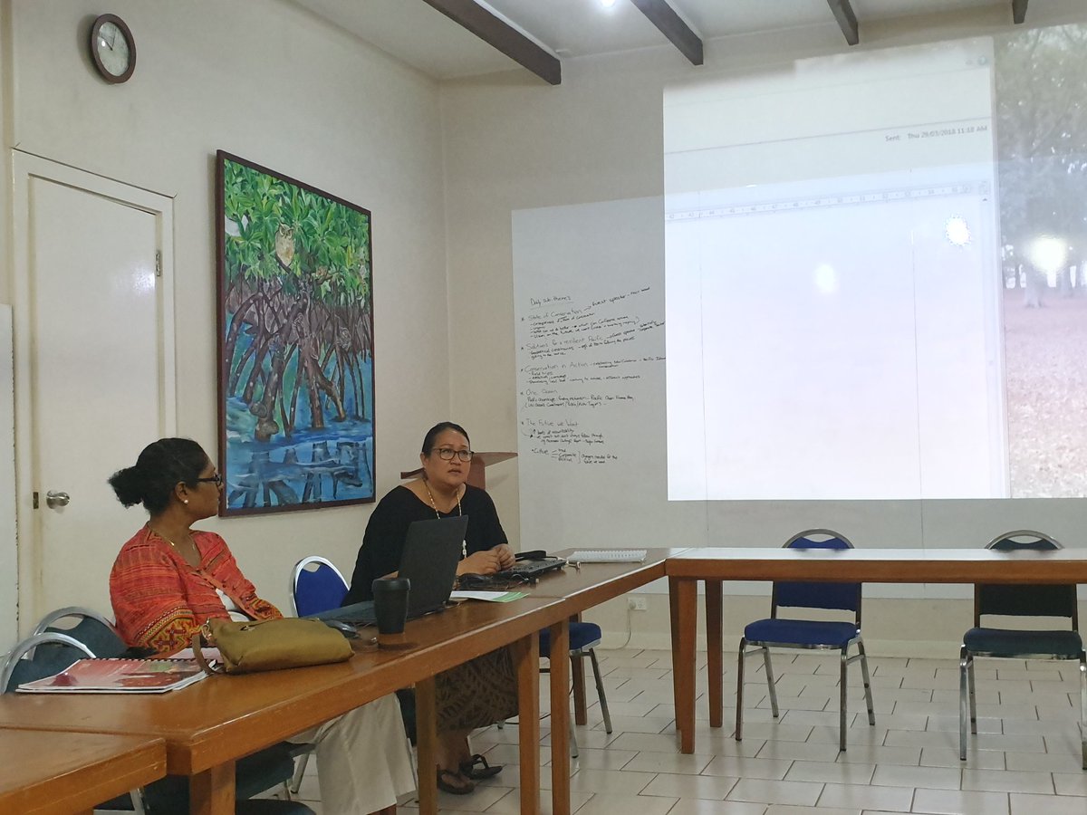 WiFN_Fiji's tweet photo. Grateful to have Ms Kiji Vukikomoala from the Fiji Environmental Law Association for an information session this morning. 

Knowledge is Power!

#TeamWiFN https://t.co/grDuLn2DRK