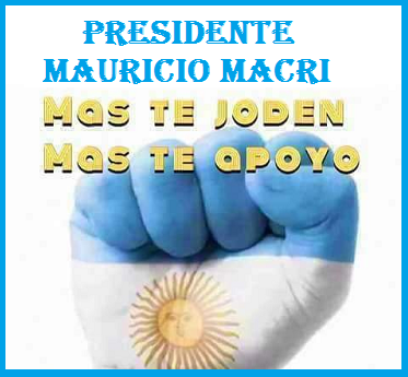 Micris2019's tweet photo. #FuerzaPresidente   🇦🇷

#JuntosPorElCambio https://t.co/thrZg7HKhe
