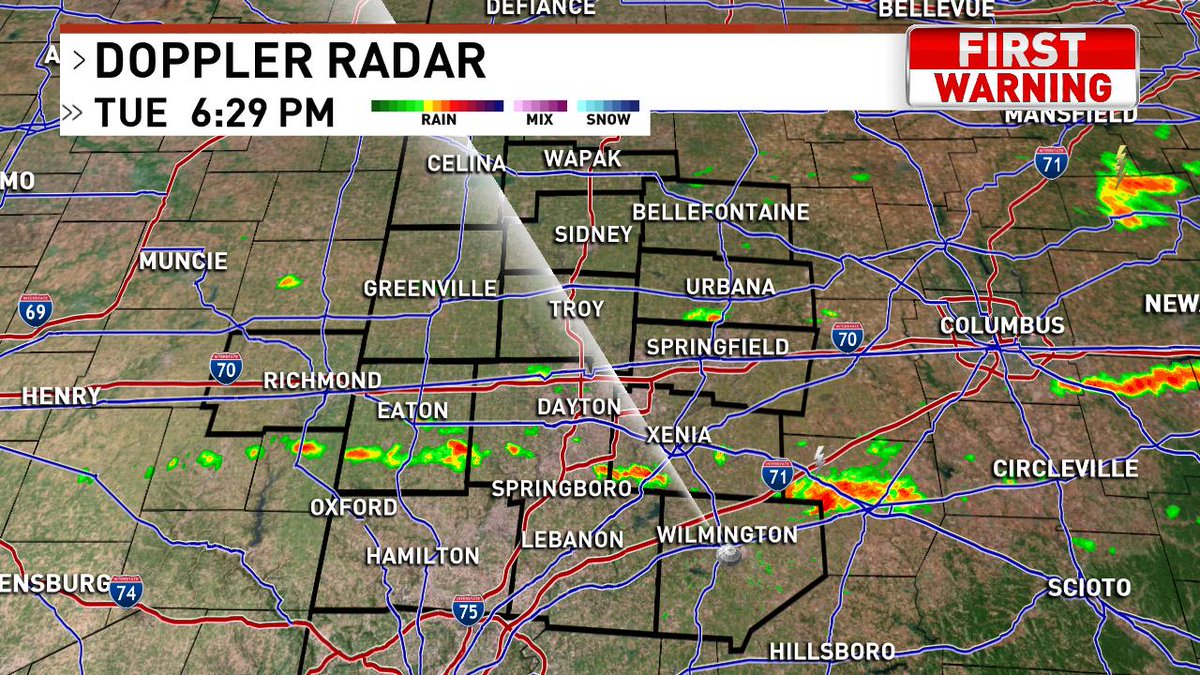 Still tracking some rain .. join the area's only live 6:30 newscast right now on FOX45.