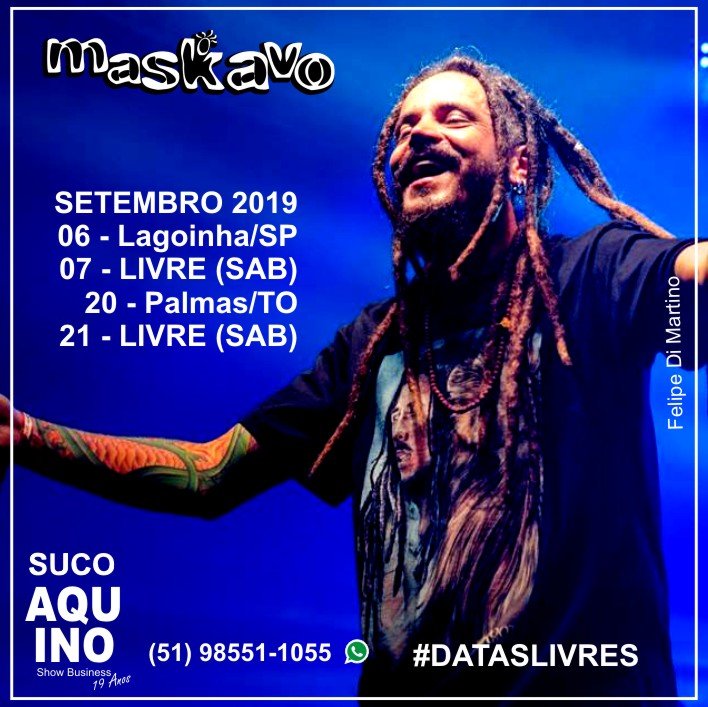 SucoAquino's tweet photo. #Maskavo
(Felipe Di Martino)
#Show
#SucoAquino
#DatasComigo https://t.co/24BupOYdYX