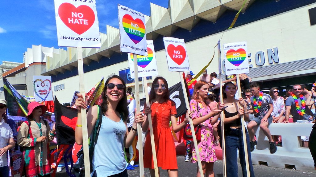 NoHateSpeechUK's tweet photo. Happy International Youth Day!

Youth are the wind of change in transforming the perceptions, awareness, training and education on understanding and tackling hate speech.

#Love, #peace and #solidarity ❤️🕊✊ 

#NoHateSpeechUK    #NoHate    #YouthDay   #TransformingEducation https://t.co/r1myaAkQn7
