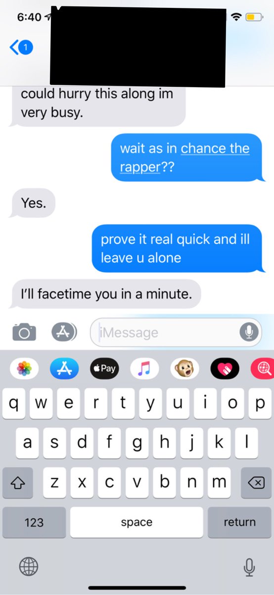 Lzz8000's tweet photo. Finally texted my number neighbor and you wouldn’t believe who it was https://t.co/tJYUiK5Qkh