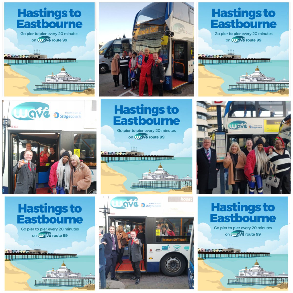 LordBrett1066's tweet photo. @StagecoachSE #wave #99 from #HastingsPier to #EastbournePier every 20 mins with @sandragogglebox @theSandiBogle @paulbohill1 @HeavyHeavyd @LindaTVDealer @paulm_official @LordBrett1066 @KK77470 @busmanwatson @Joelmitchell76 @VisitSussex @VisitEastbourne @Visit1066 https://t.co/y02GGvYcgZ